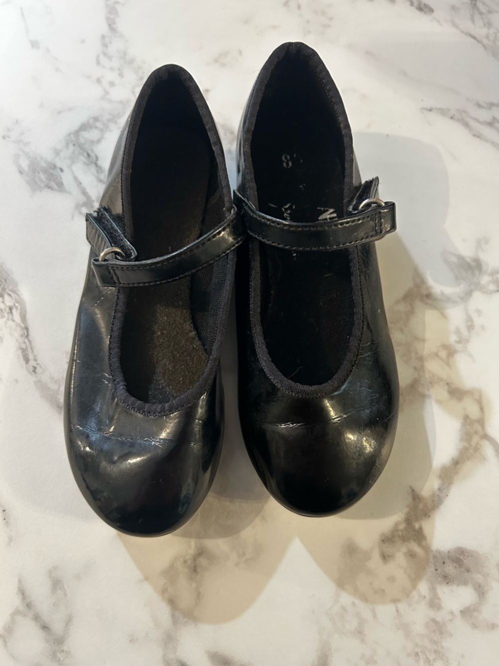 ABT Tap Dance Black Patent Mary Jane Shoes for Toddlee